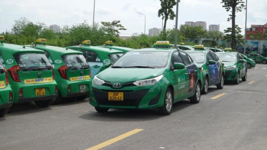 Taxis are readily available at most major sites in Vietnam.