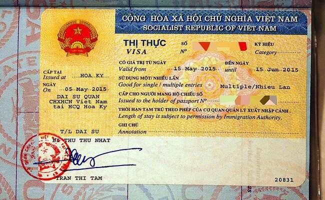 Single And Multiple Entry Vietnam Visa