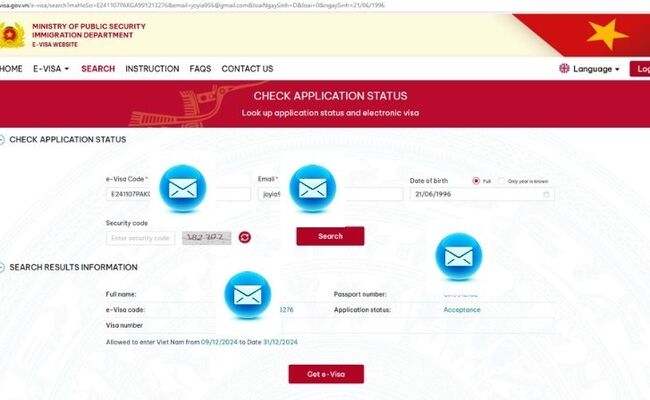 How To Check Vietnam E-Visa Status Online