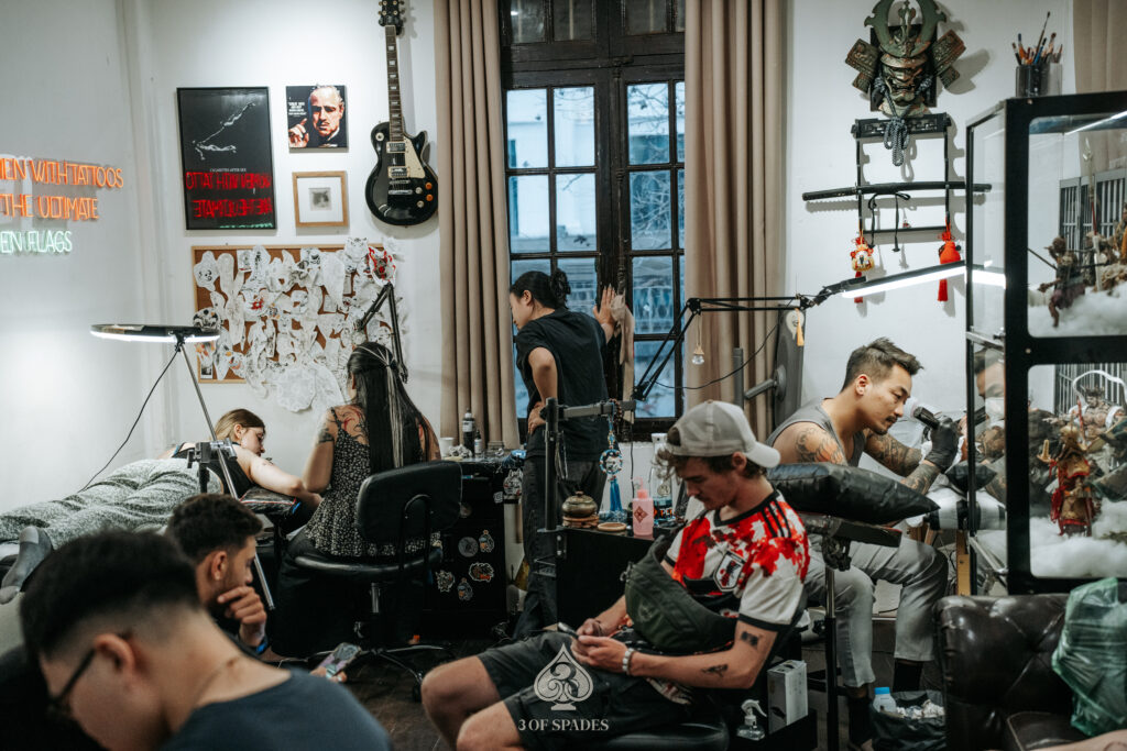 Tatto experience in Hanoi